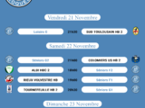 Programme de la semaine