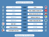 Programme de la semaine