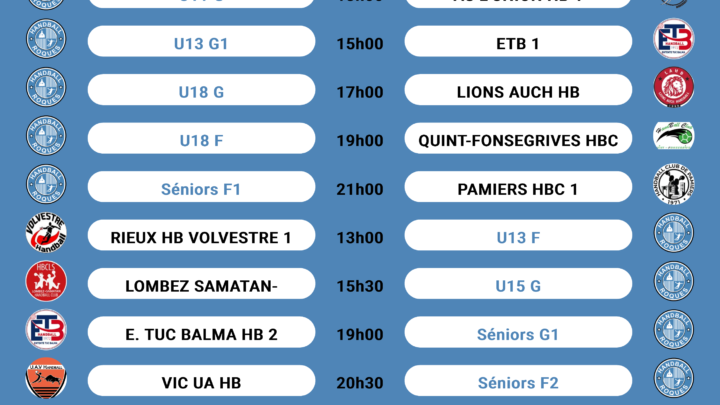 Programme du Week-End