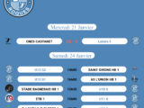 Matchs de la semaine