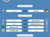 Programme des matchs