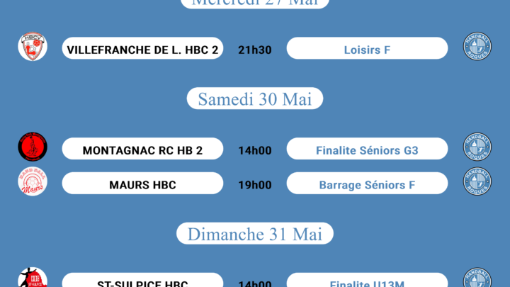 Programme du Week-end