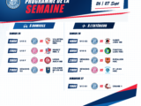 Programme de la semaine