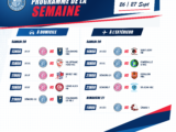Programme de la semaine